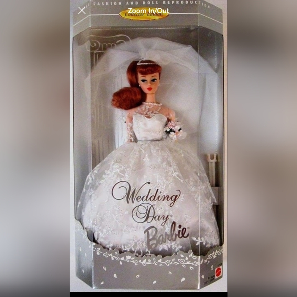 Barbie Wedding Day Redhead Reproduction 1997 NRFB